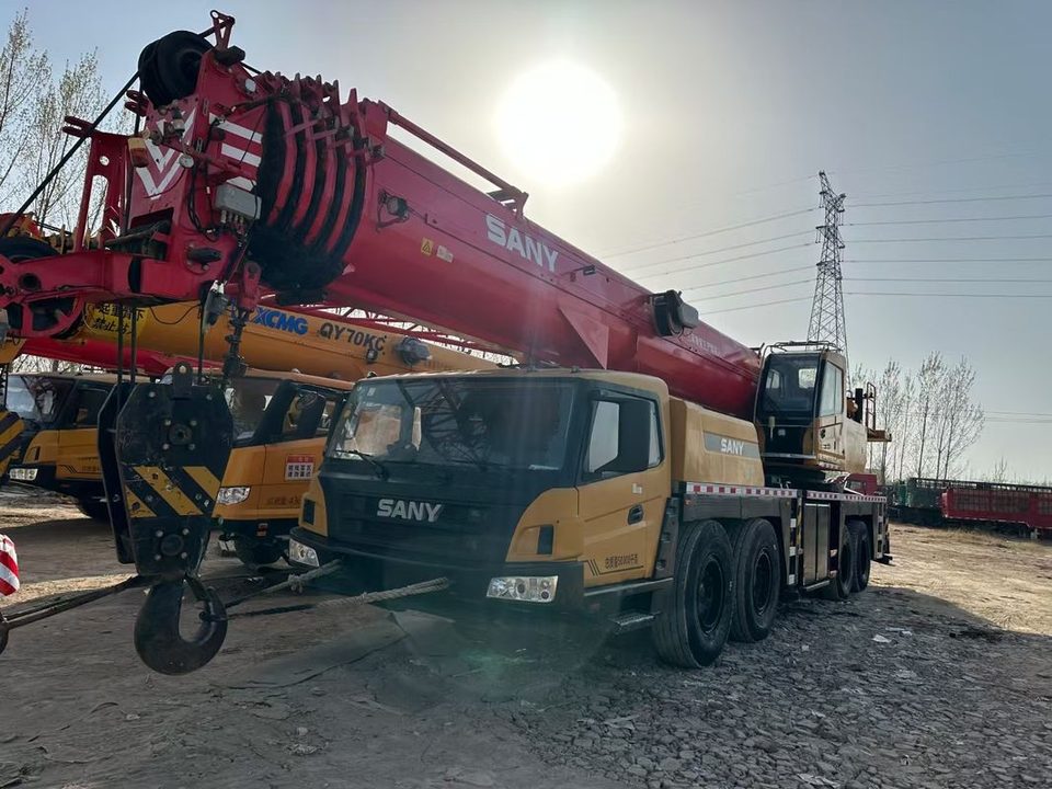 رافعة شاحنة SANY 80 طن · موديل 2019