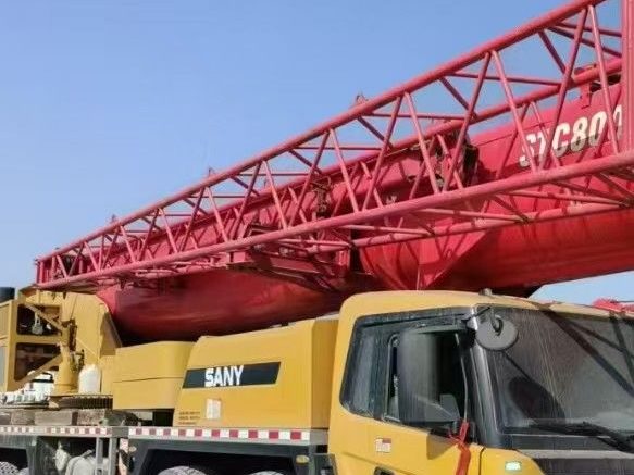 رافعة شاحنة SANY 80 طن · موديل 2022