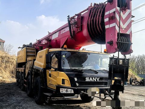2018 SANY 100 t truck crane