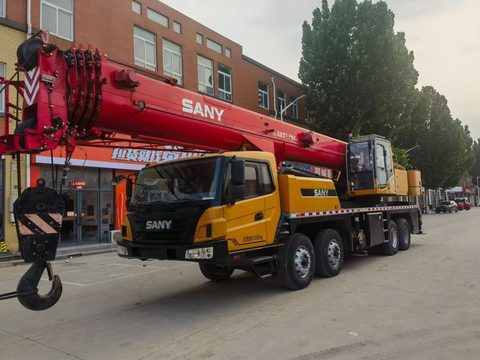 2022 SANY 50 t truck crane