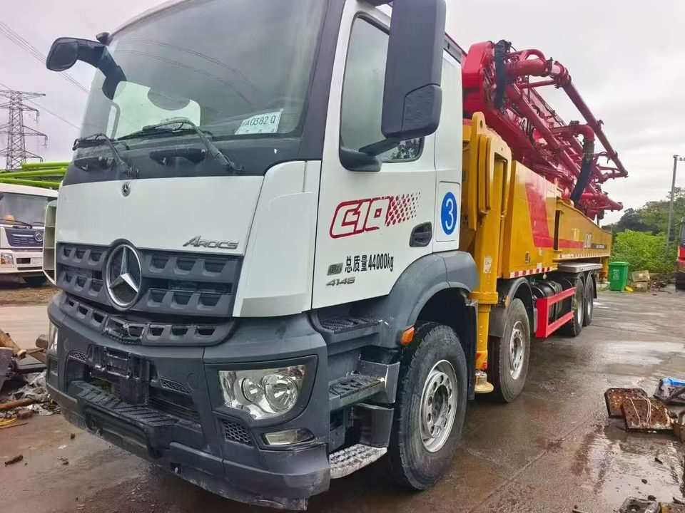 2021 SANY 56 m pump truck · Mercedes-Benz Arocs