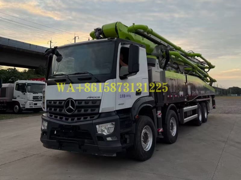 2021 Zoomlion 63 m pump truck · Mercedes-Benz Arctros4143 8*4