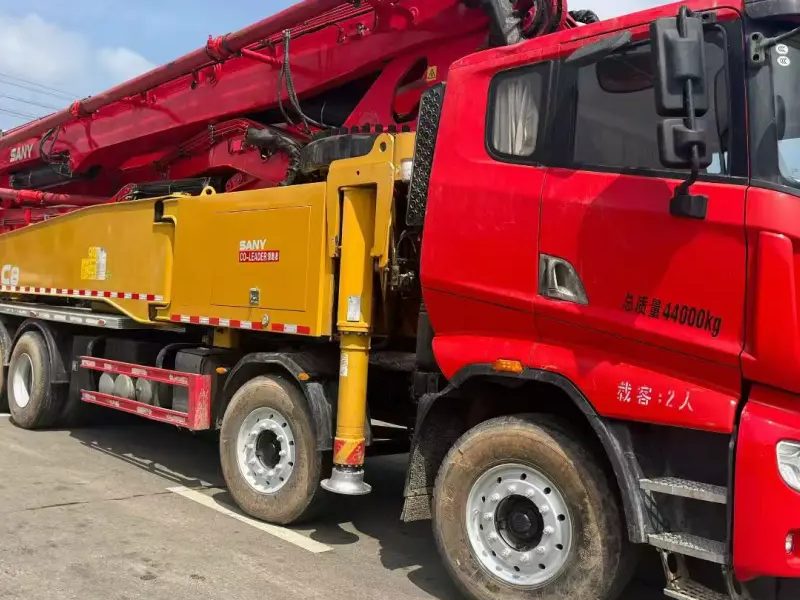 2021 SANY 56 m pump truck · Sany chassis