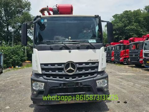 Pompe SANY 62 m · 2021 · châssis Mercedes-Benz, Automatic Gearbox