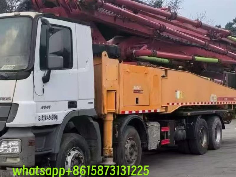 2015 SANY 56 m pump truck · Mercedes-Benz, Arocs 4143 8X4