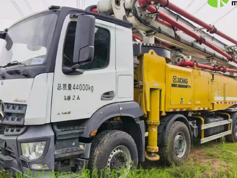 2021 XCMG 58 m pump truck · Mercedes-Benz, Automatic Gearbox