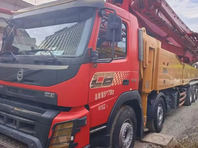 2019 SANY 70 m pump truck · volvo