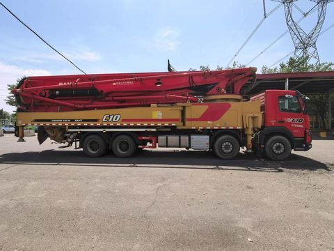 2022 SANY 62 m pump truck ·