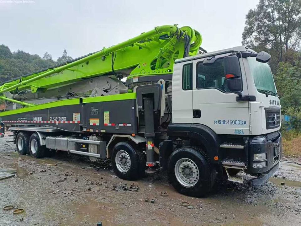 2023 Zoomlion 62 m pump truck · Sitrak