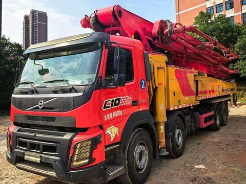 مضخة SANY 62 م · موديل 2020 · شاسيه Volvo