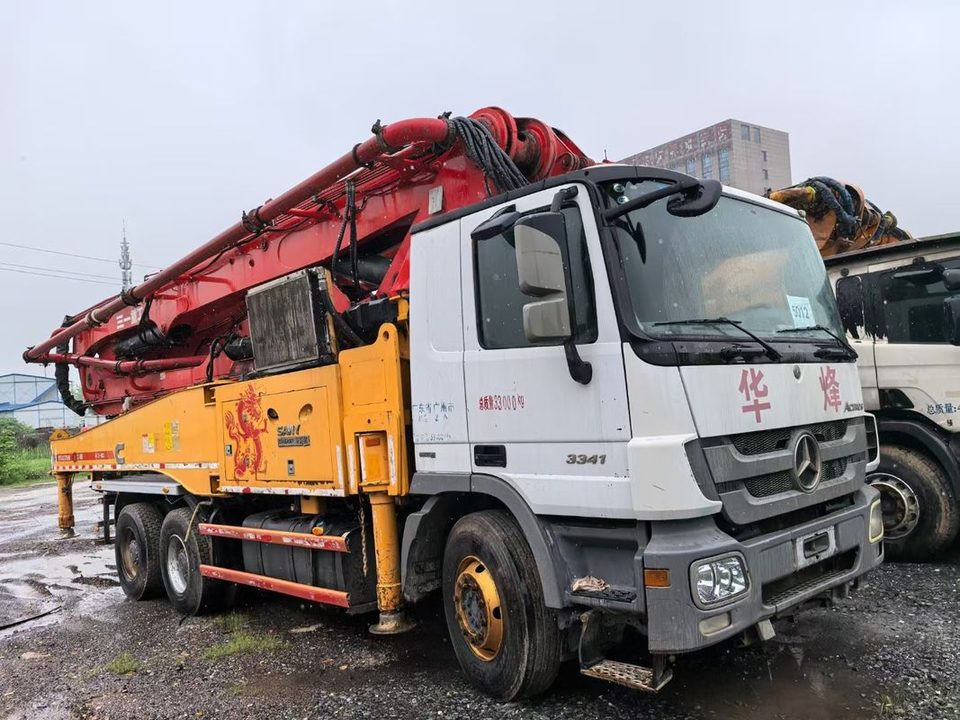 2014 SANY 48 m pump truck · BENZ Actros 3341