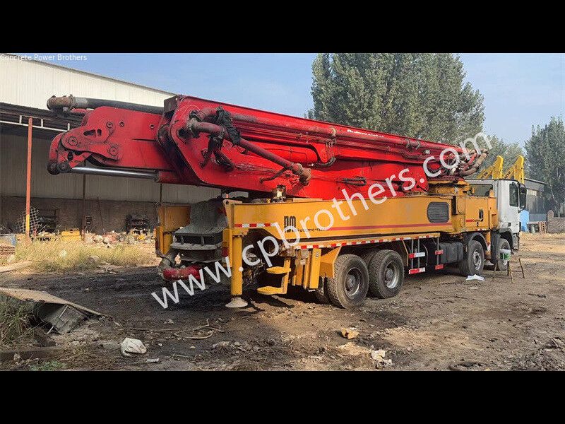 2013 Putzmeister 56 m pump truck · Actros 4141