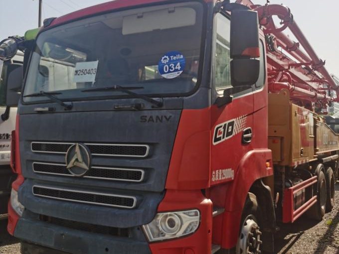 2021 SANY 43 m pump truck ·