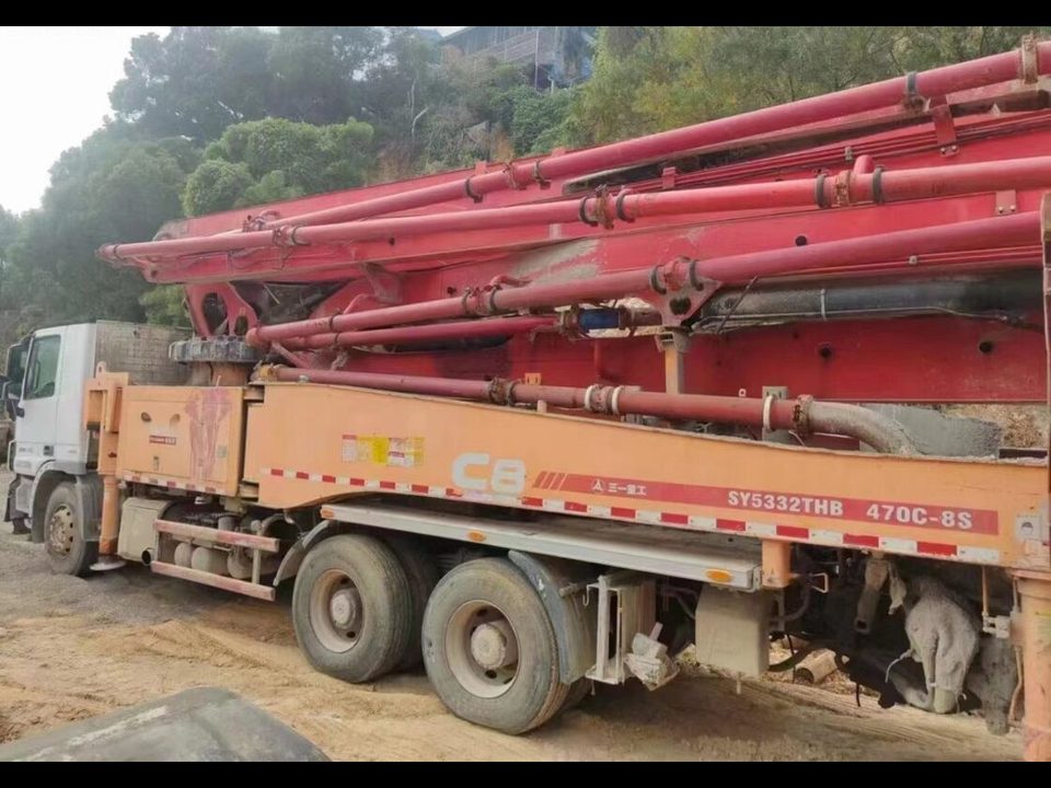 2014 SANY 47 m pump truck ·