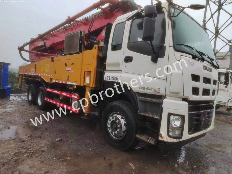 2018 SANY 49 m pump truck ·