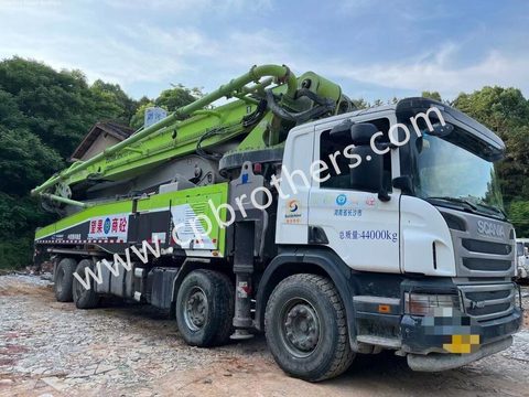 پمپ Zoomlion ۵۶ متر · مدل ۲۰۱۸ (۱۳۹۷) · شاسی