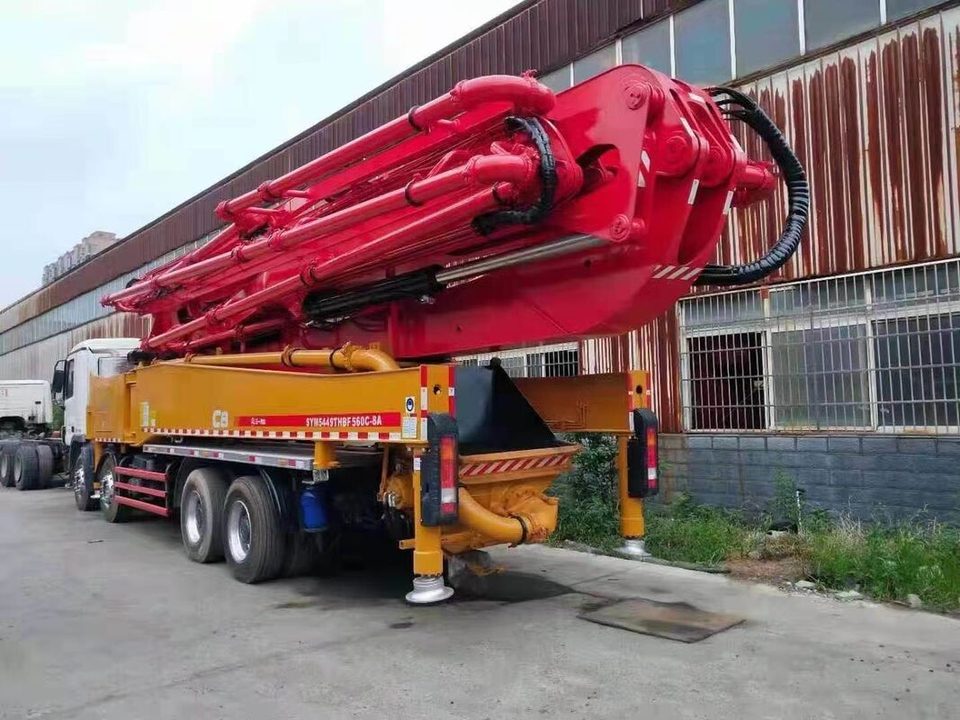 2012 SANY 52 m pump truck ·