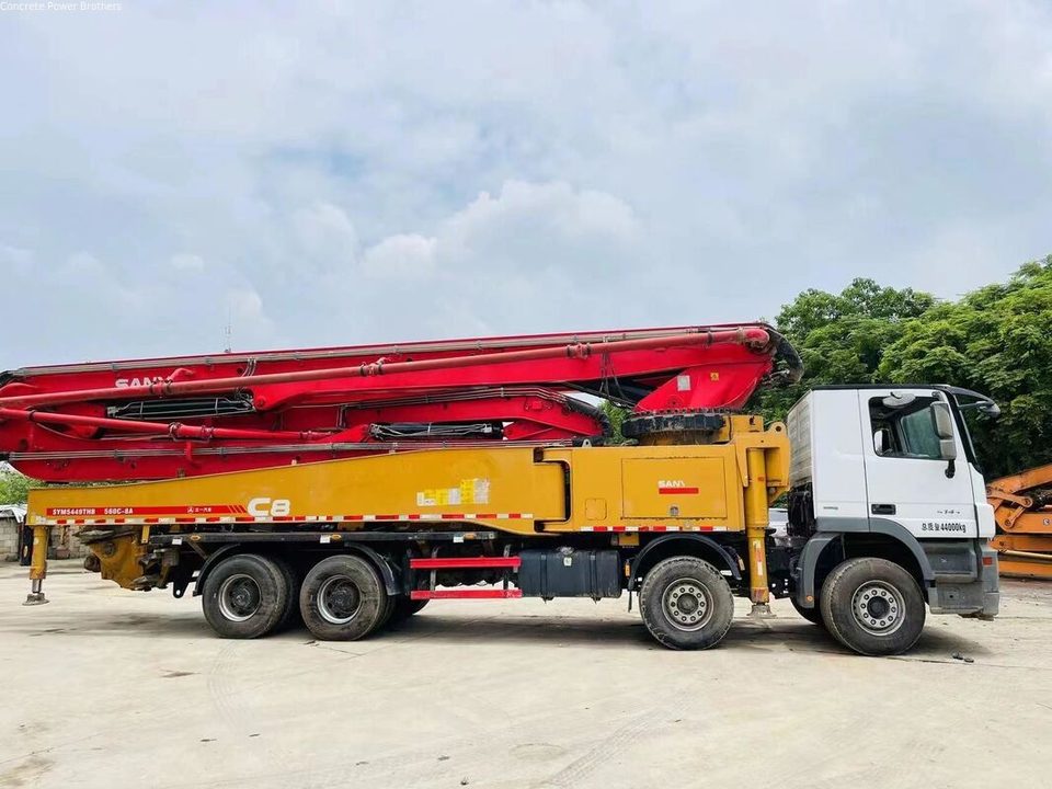 2019 SANY 56 m pump truck ·