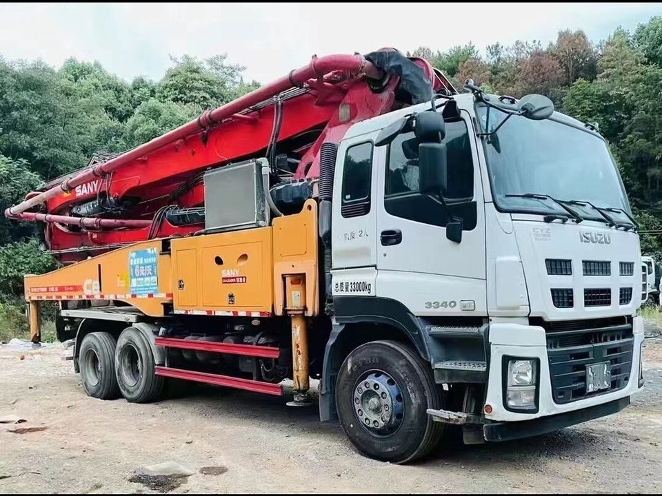 2016 SANY 47 m pump truck ·