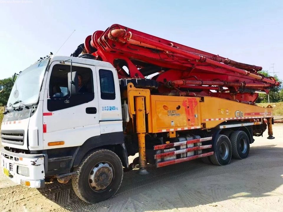 2014 SANY 47 m pump truck ·