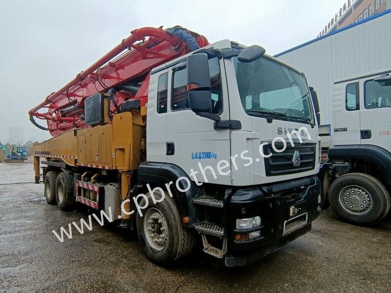 2018 SANY 46 m pump truck ·