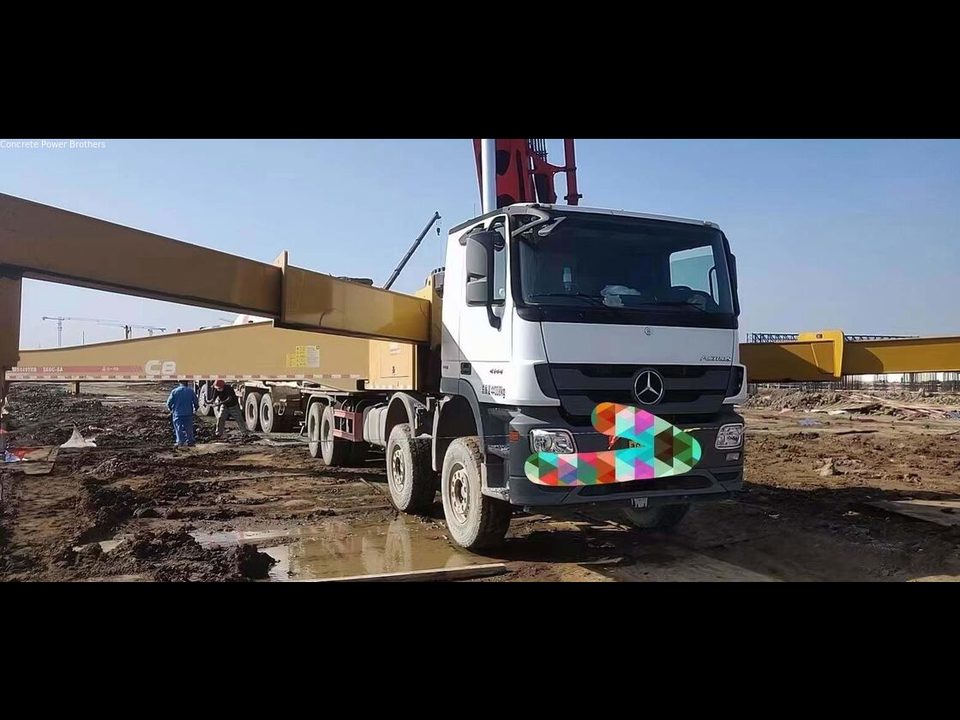 2019 SANY 56 m pump truck ·