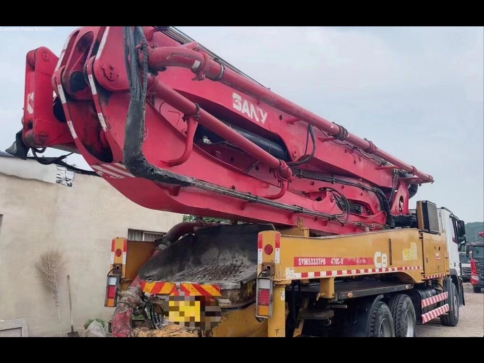 2019 — 47 m pump truck · Mercedes-Mercedes-Benz